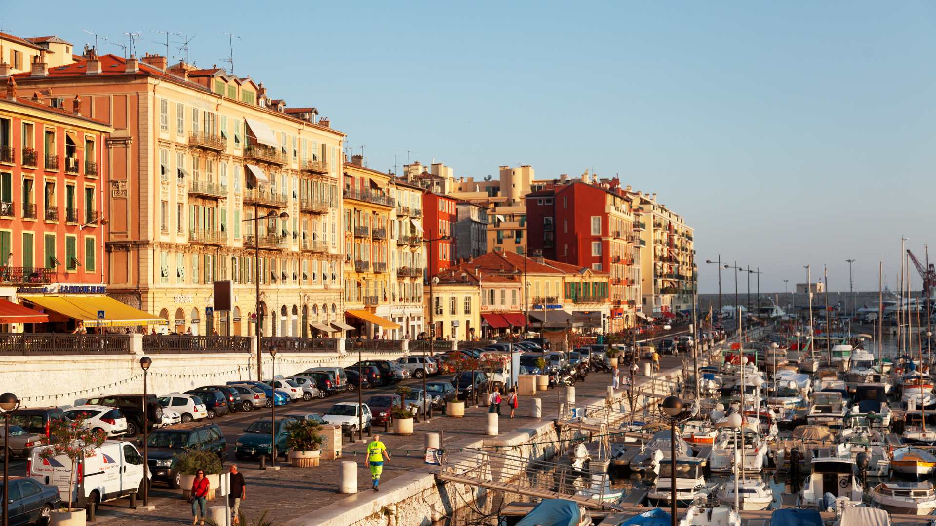 Le port de Nice