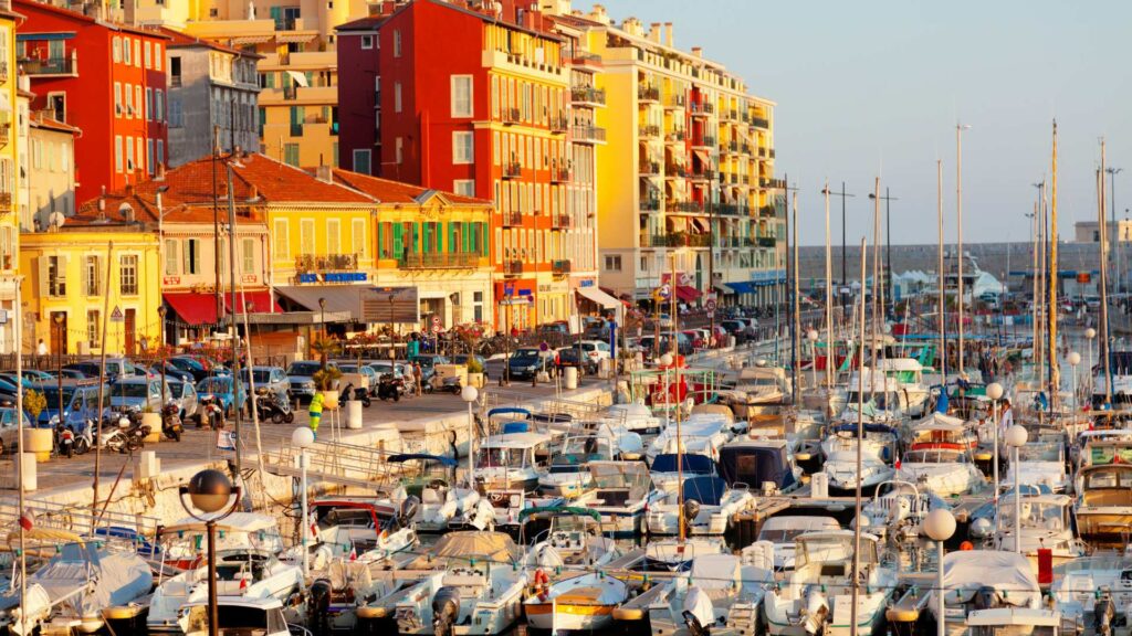 Le port de Nice