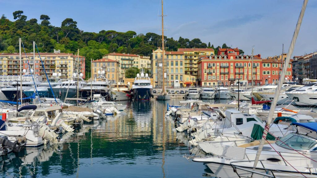 Le port de Nice